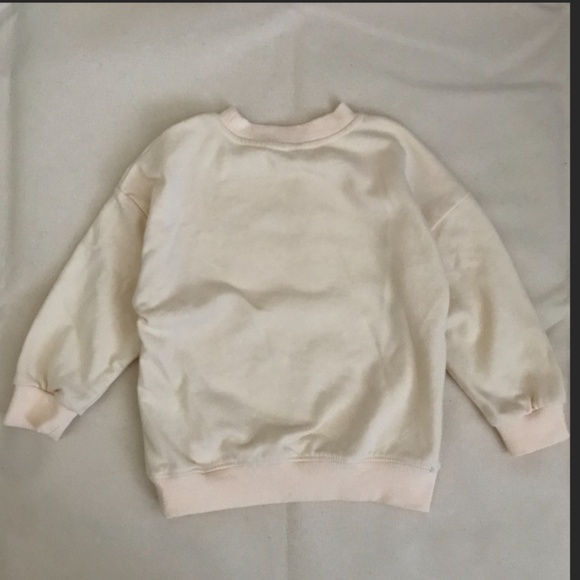 Kids cream fire engine sweatshirt 4T/ 110/ 56 - Picture 5 of 5